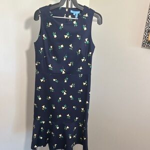 Floral Navy Mini Dress